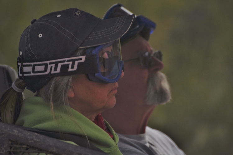 off-roaders in face gear